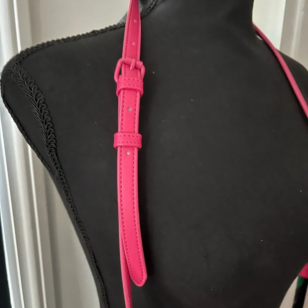 Betsy Johnson pink skull bag so cute new with tags - Picture 10 of 10